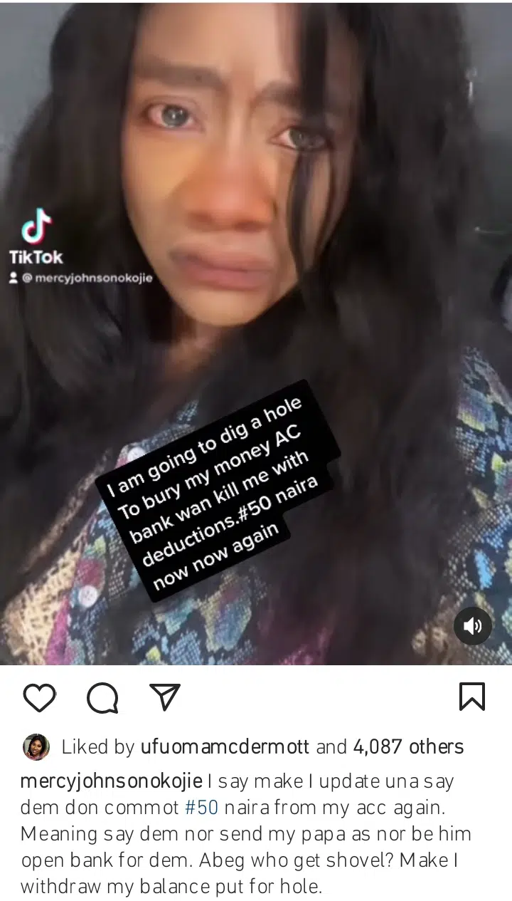 "These people want to k!ll me" - Mercy Johnson cries out in pain