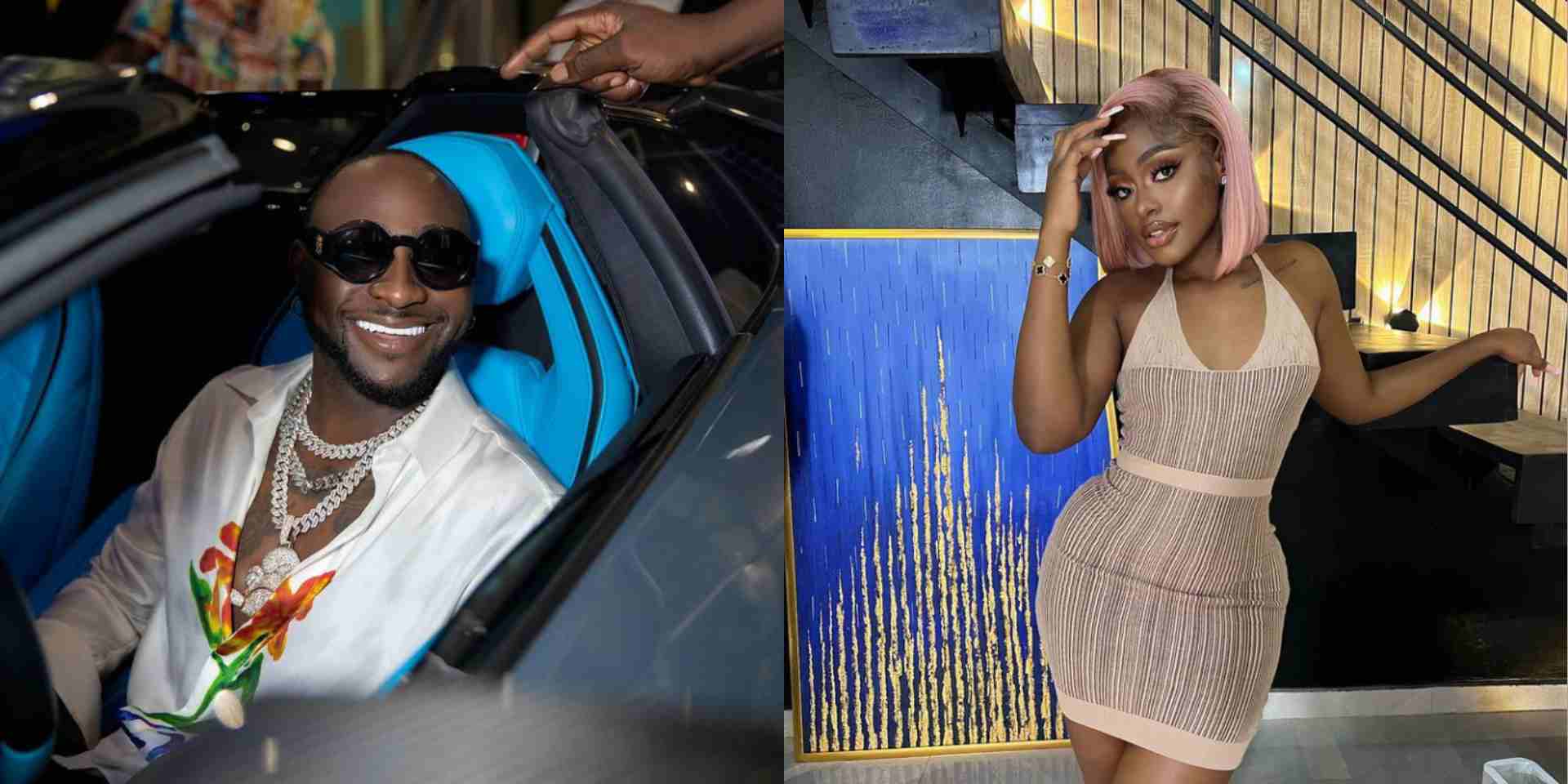 Davido's alleged girlfriend, Ama Reginald reportedly moves into singer's house (Details)