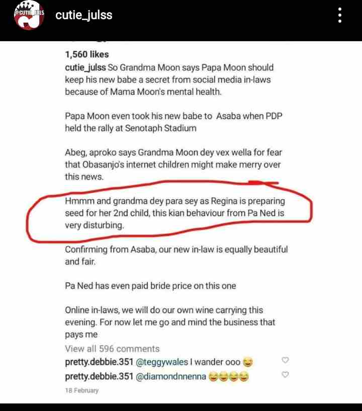 Regina Daniels ned Nwoko