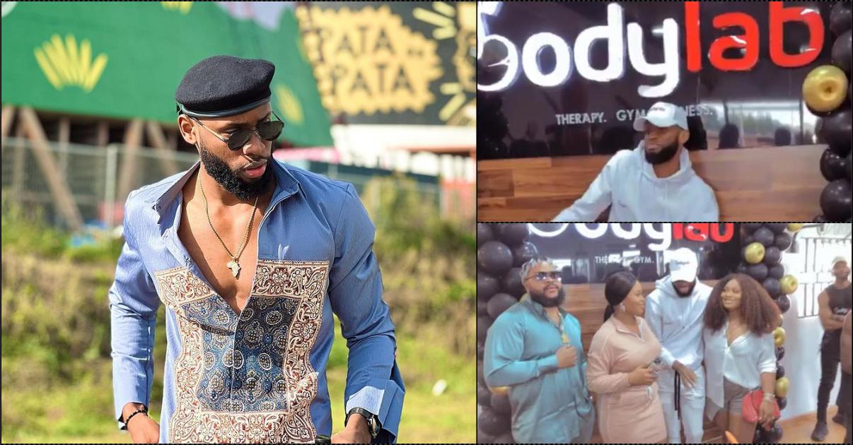 Whitemoney, Tega, and others turn up as Emmanuel launches fitness brand (Video)