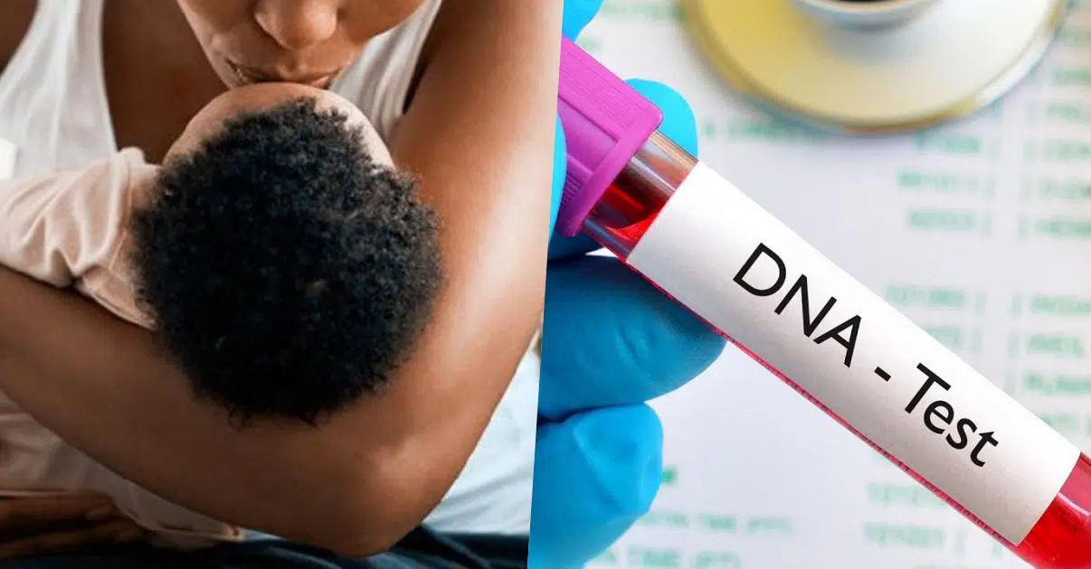 Lady allegedly takes drastic action on baby after being asked to provide DNA test