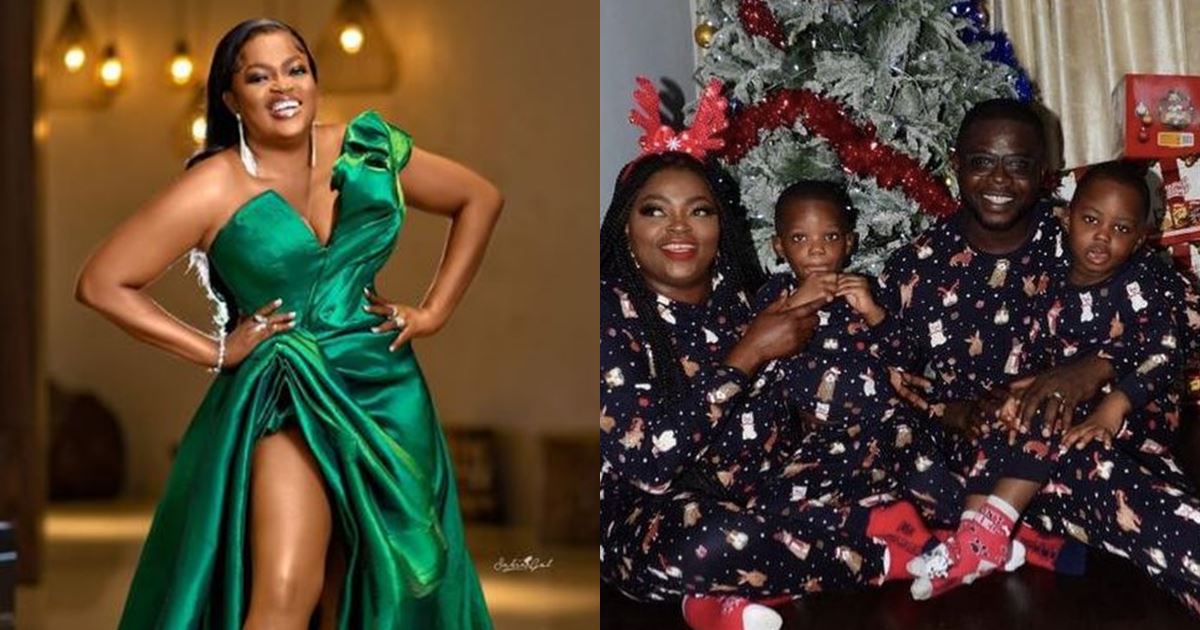 Funke Akindele twins names