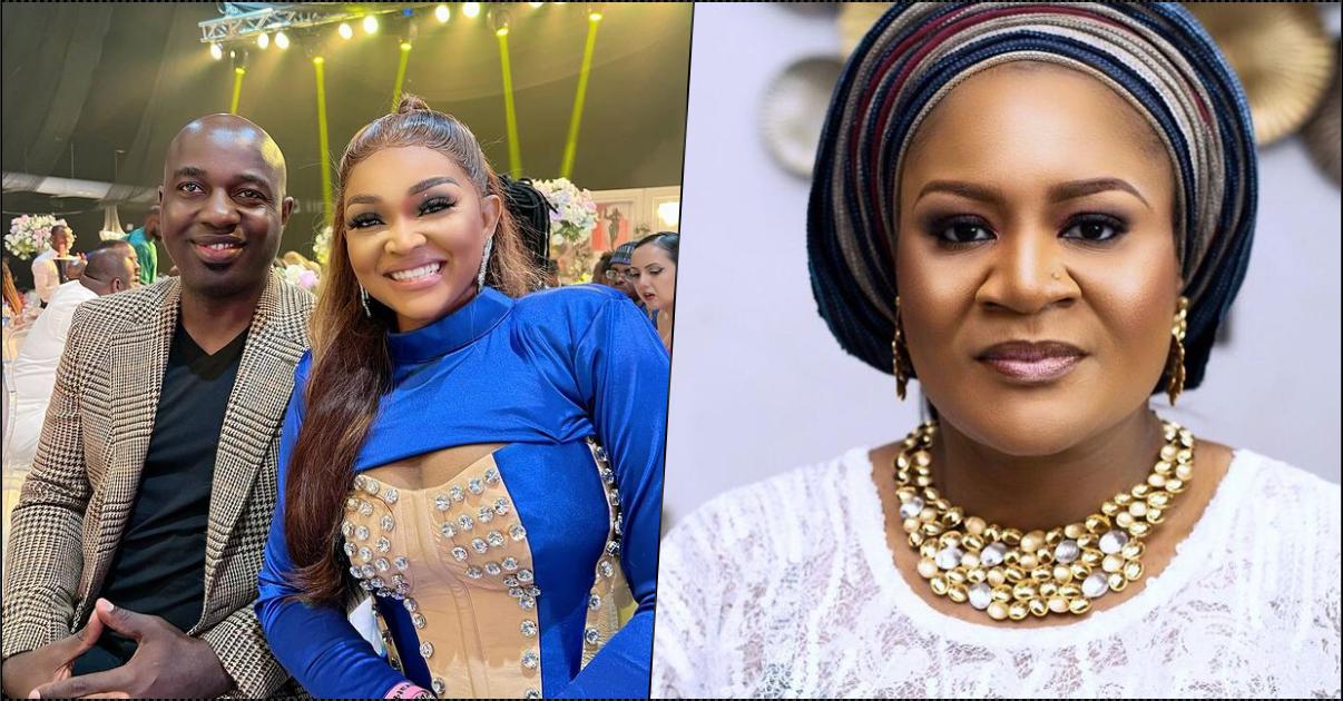 Adekaz's first wife issues stern warning, gives husband and Mercy Aigbe 12-hours ultimatum