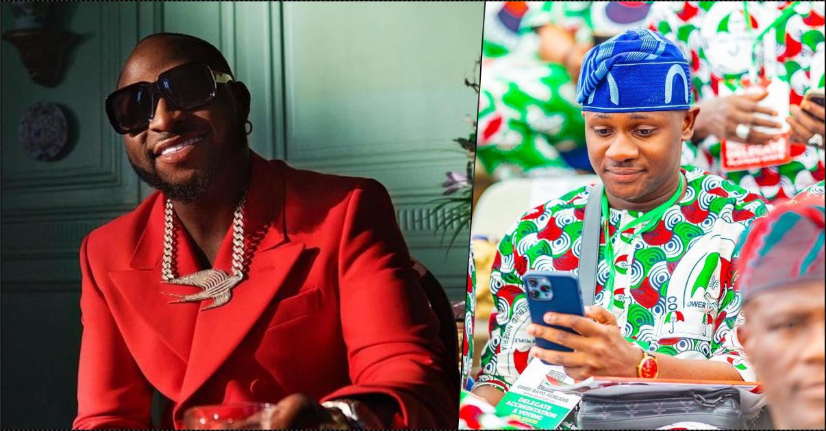 Davido showers accolades on cousin, Clarks Adeleke, following political achievement