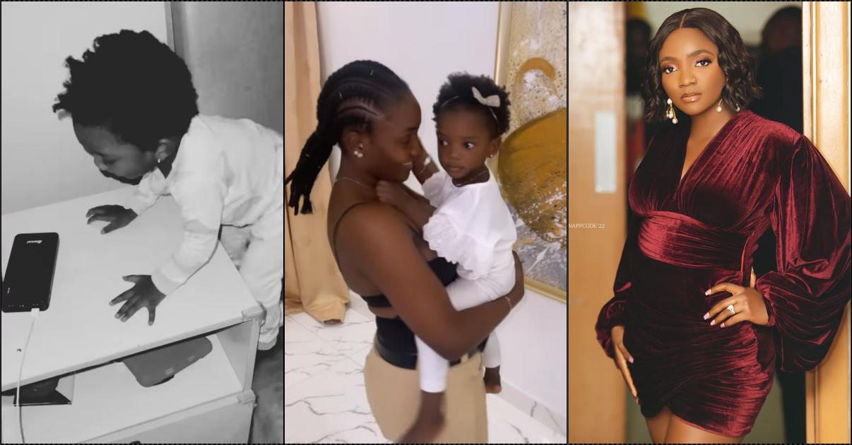 Simi celebrates daughter's second birthday with heart melting note (Video)