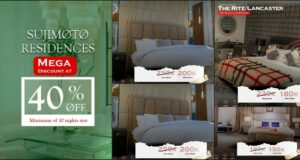 Because you count, we offer you discounts; SUJIMOTO shortlet apartment where everything counts (10 days Discount)