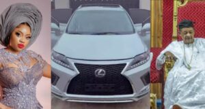 Alaafin Oyo's ex-wife, Queen Aanu splashes millions on Lexus ride as birthday gift