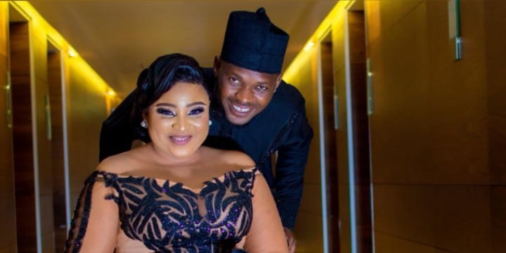 Bimbo Afolayan and husband welcome baby girl