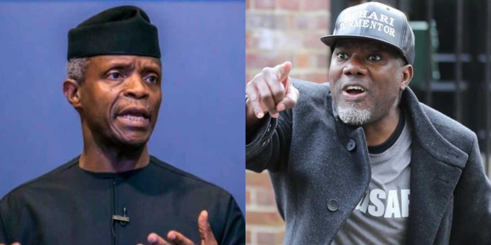 "Treacherous Judas of a pastor" - Reno Omokri attacks VP Osinbajo amid ongoing APC primary; says he betrayed Tinubu