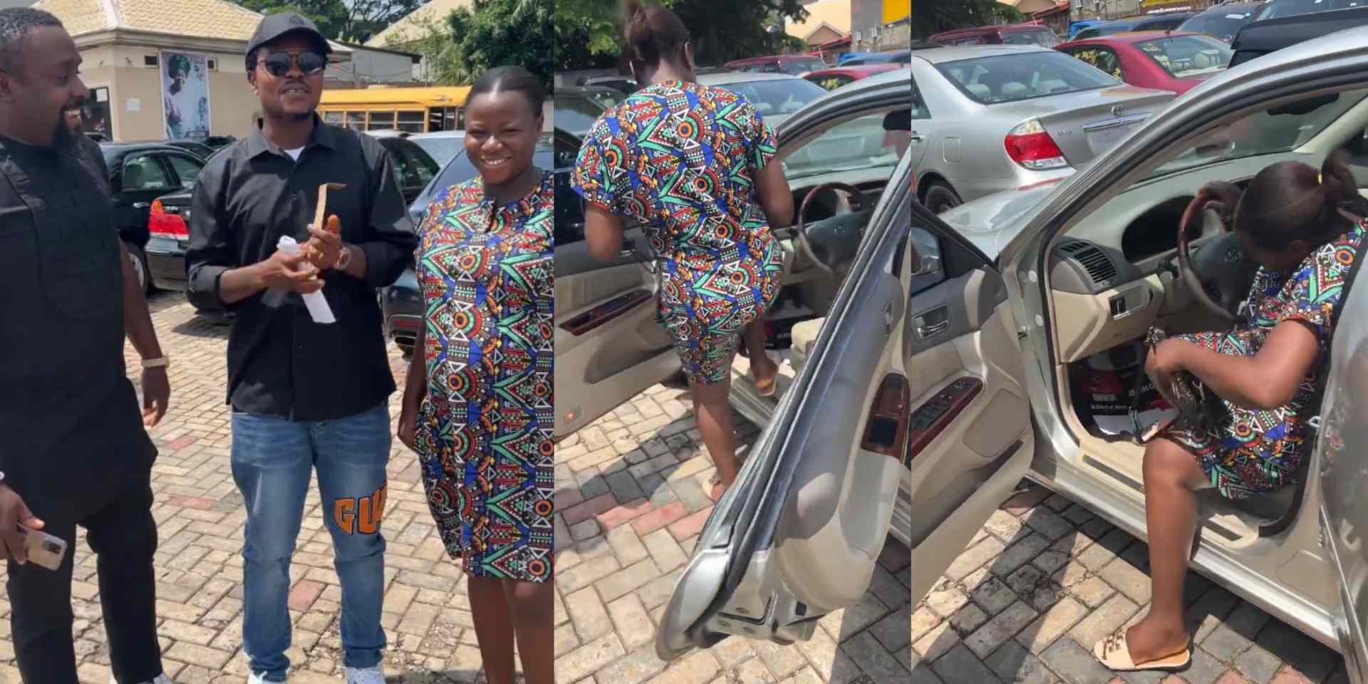 Bitcoin trader, B Lord buys car for his lawyer’s wife after winning his case against EFCC