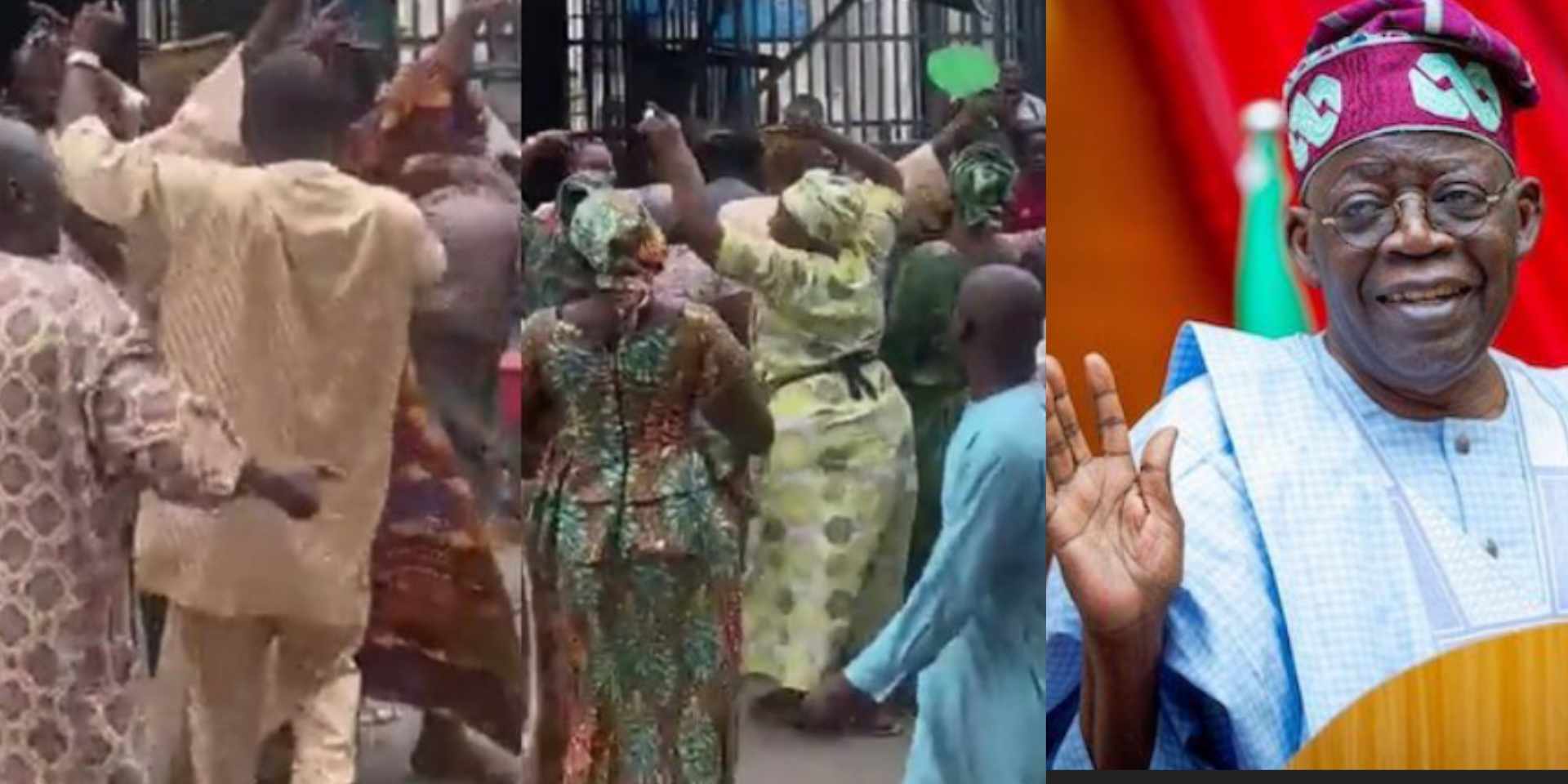 Tinubu's Victory: Massive jubilation among elderly men, market women in Lagos stirs youths' reactions [Video]