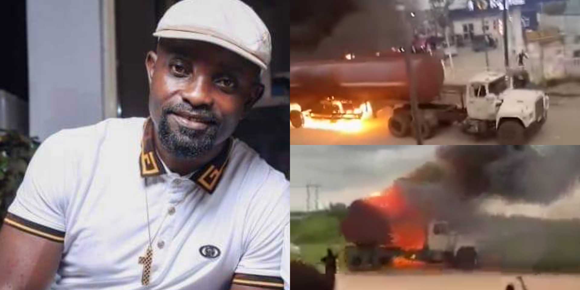 Truck driver hailed a hero as he risks his life to drive a burning truck out of a residential area [Video]