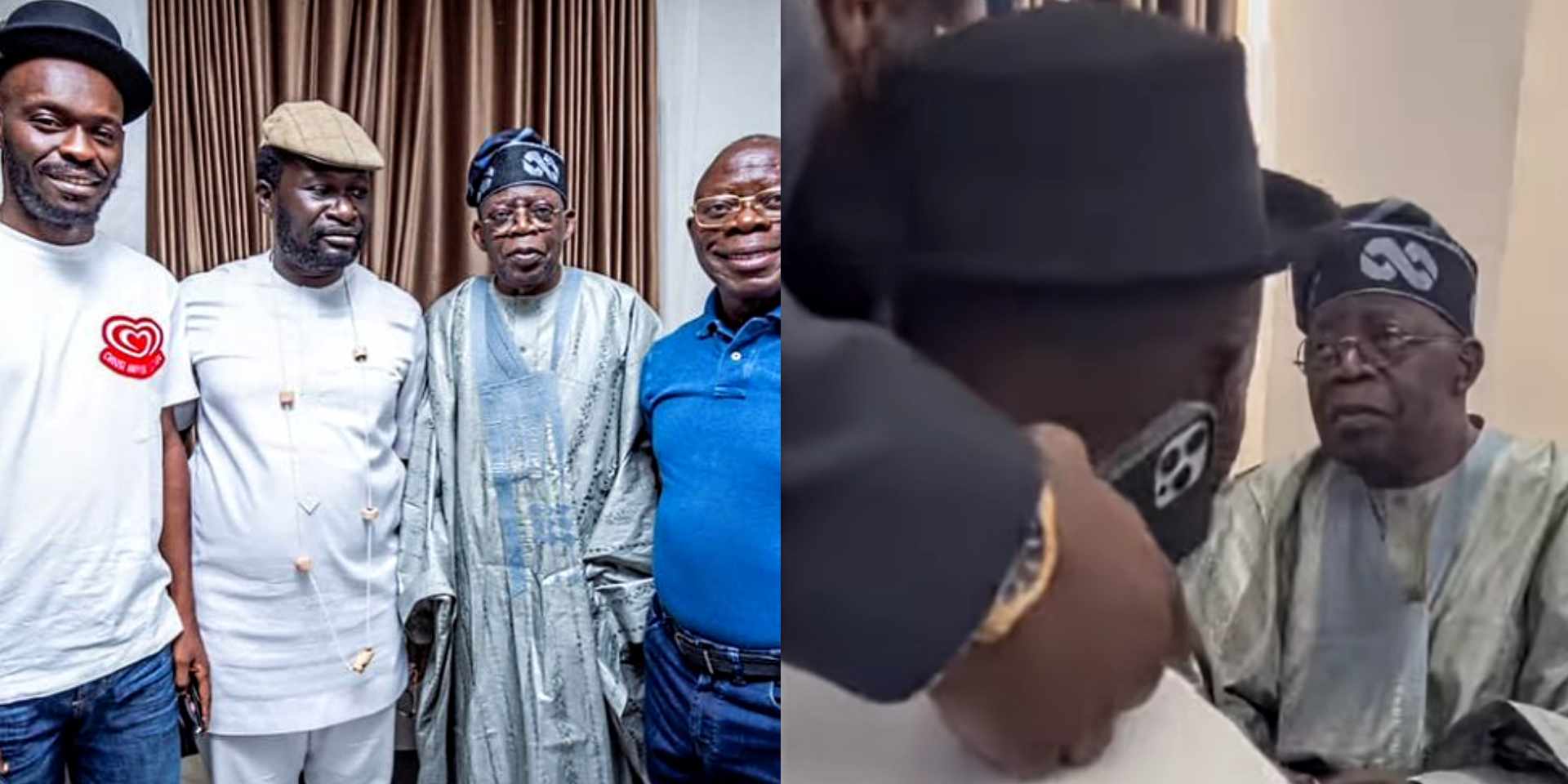 Shortly after declaring support for Tinubu, old video of Mr Jollof dragging the APC presidential flagbearer surfaces; Nigerians react