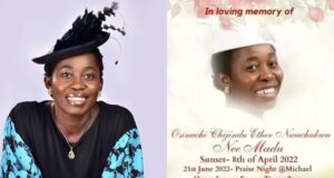 Late Gospel singer, Osinachi Nwachukwu to be buried on Saturday, June 25, in Abia State