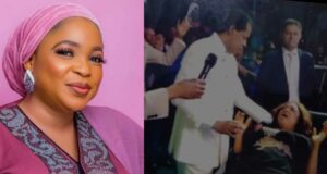 "I'm a devout Muslim" - Kemi Afolabi declares as she disowns alleged photo of herself receiving healing in church