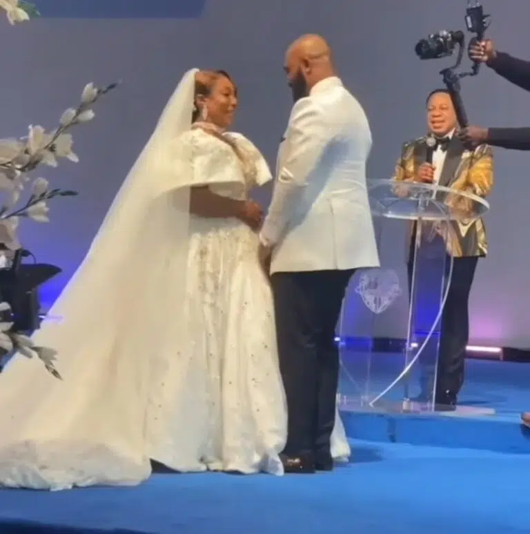 Photos from Blossom Chukwujekwu's church wedding