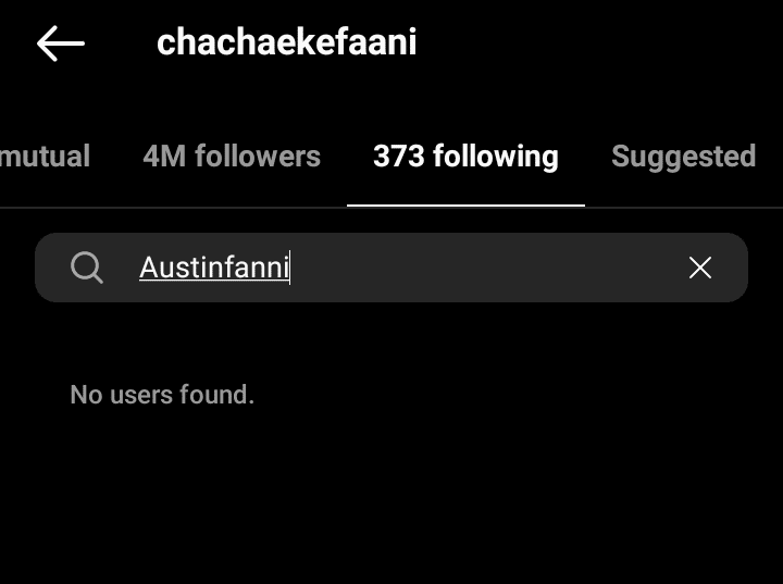 Chacha Eke unfollows husband on Instagram following divorce announcement