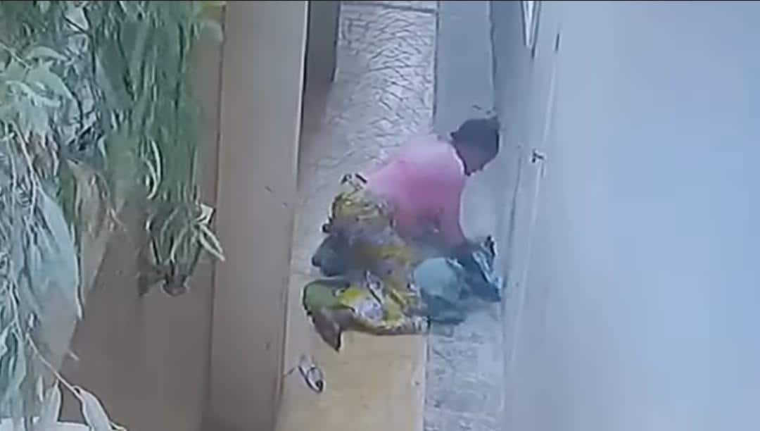 Housemaid caught on tape attempting to suffocate colleague four days after employment (Video)