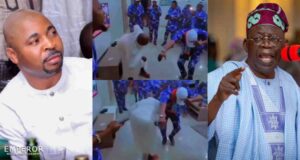 Mc Oluomo, others dance ecstatically as Tinubu takes early lead at APC primaries (Video)