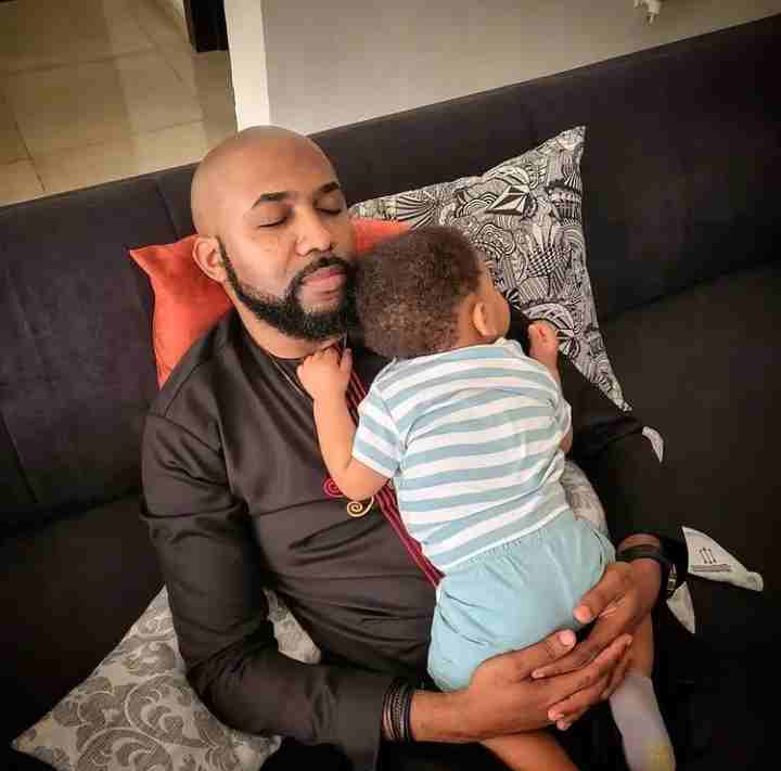 "The best person I could have been on this parental journey with" - Adesua Etomi pens sweet note for husband, Banky W on Father's Day