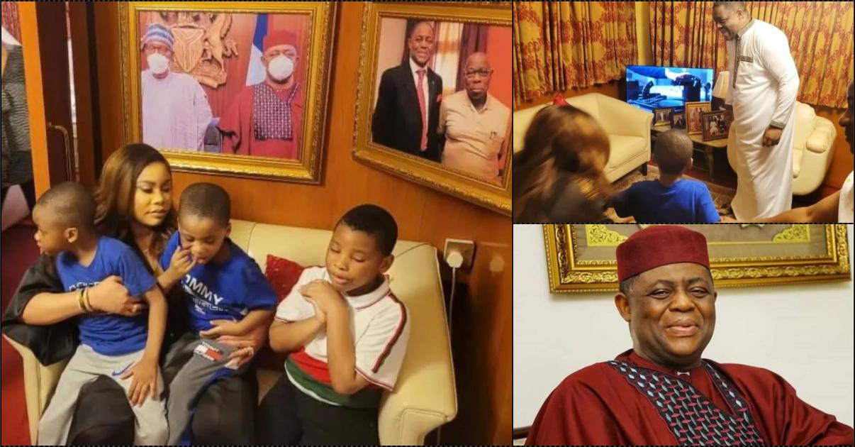 "I shall cherish this moment for many years" - FFK emotional as ex-wife pays surprise visit after two years