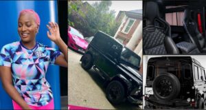 Dj Cuppy shows off her new N23M car, reveals reason for upgrade