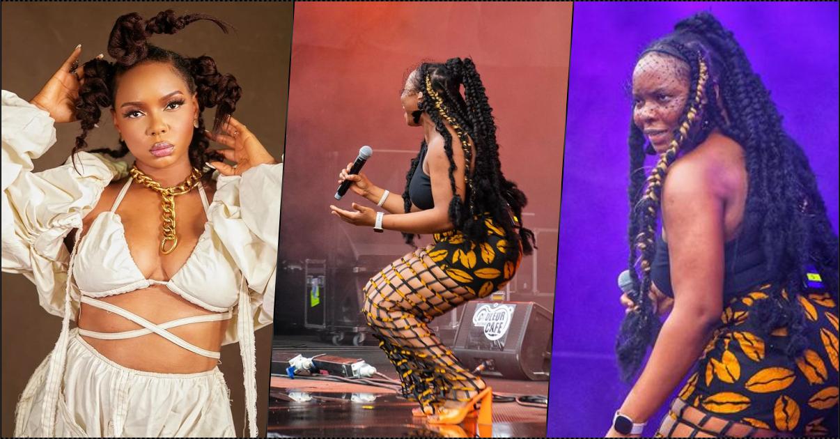 "For the first time in my entire career, I felt free" - Yemi Alade gushes as she performs with makeup (Video)