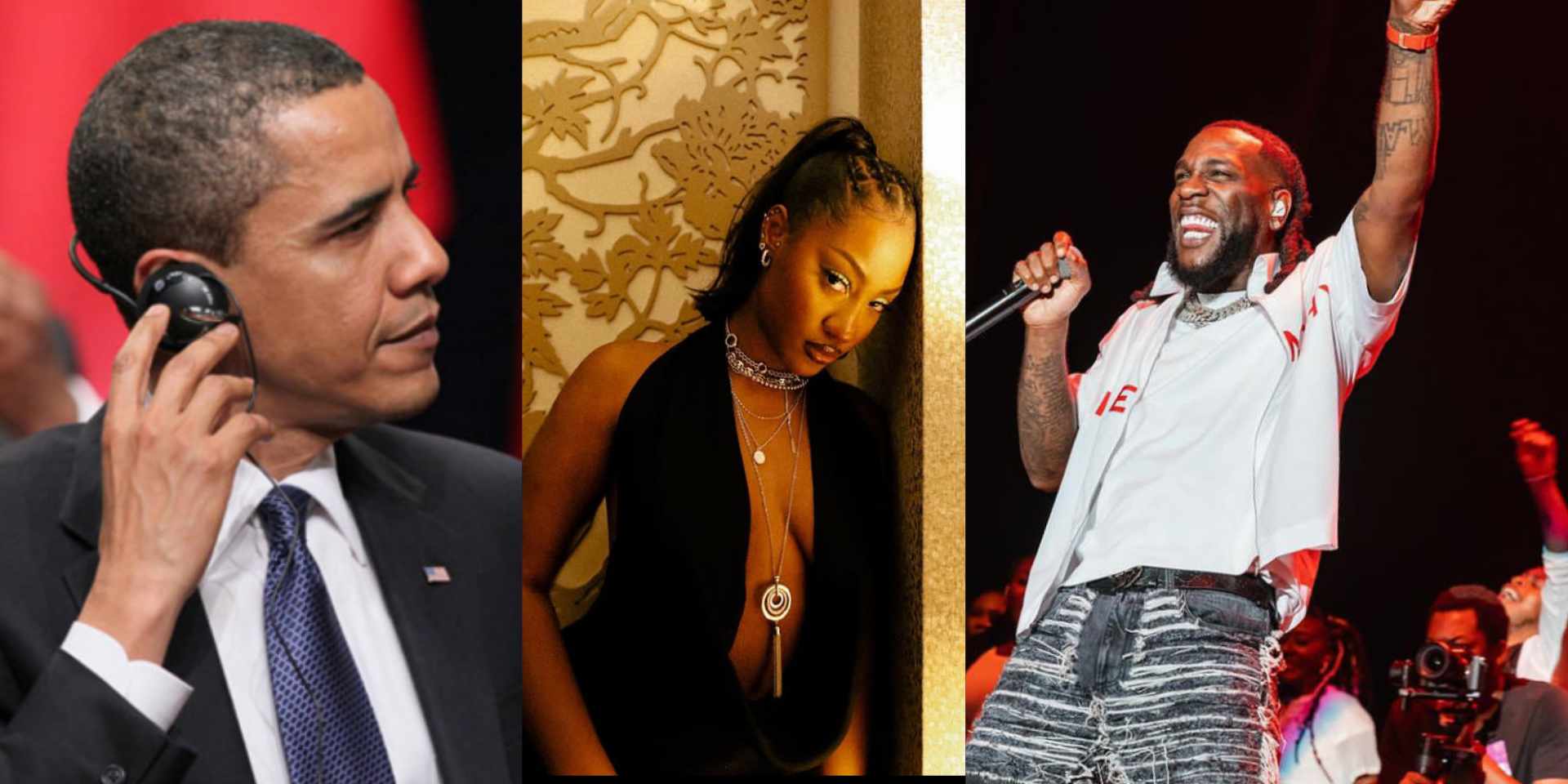 Tems, Burna Boy make ex-US President, Barack Obama's Summer playlist