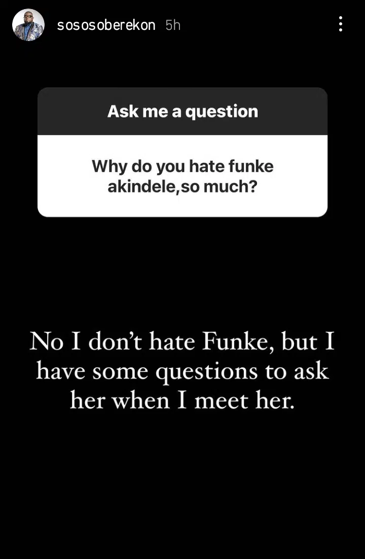 Soso Soberekon and Funke Akindele