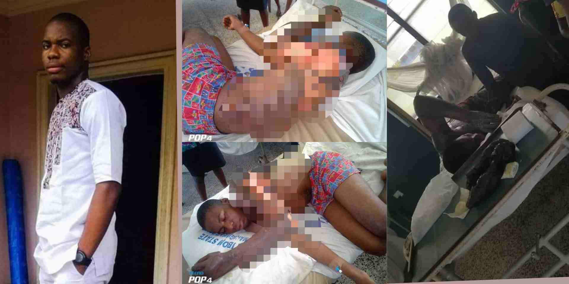 AKSU student hospitalized after being allegedly set ablaze by community resident amid fierce argument