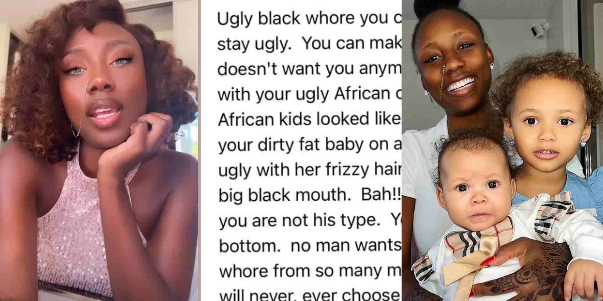 Do you still want to be famous - Korra Obidi asks as she shares vile message she received from racist who lambasted her and her kids