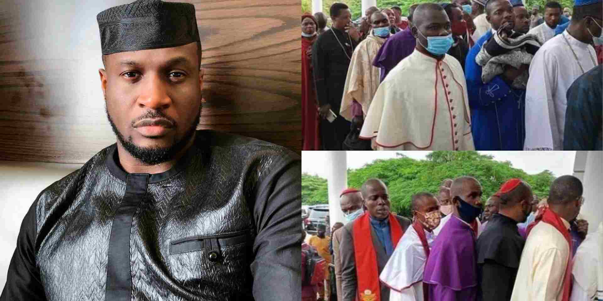 "I fit dey my house one day, see Psquare dey perform for stage" - Peter Okoye reacts to the fake bishops saga