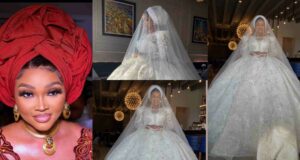 "She wants to trend again" - Reactions as Mercy Aigbe shares throwback video from her White wedding