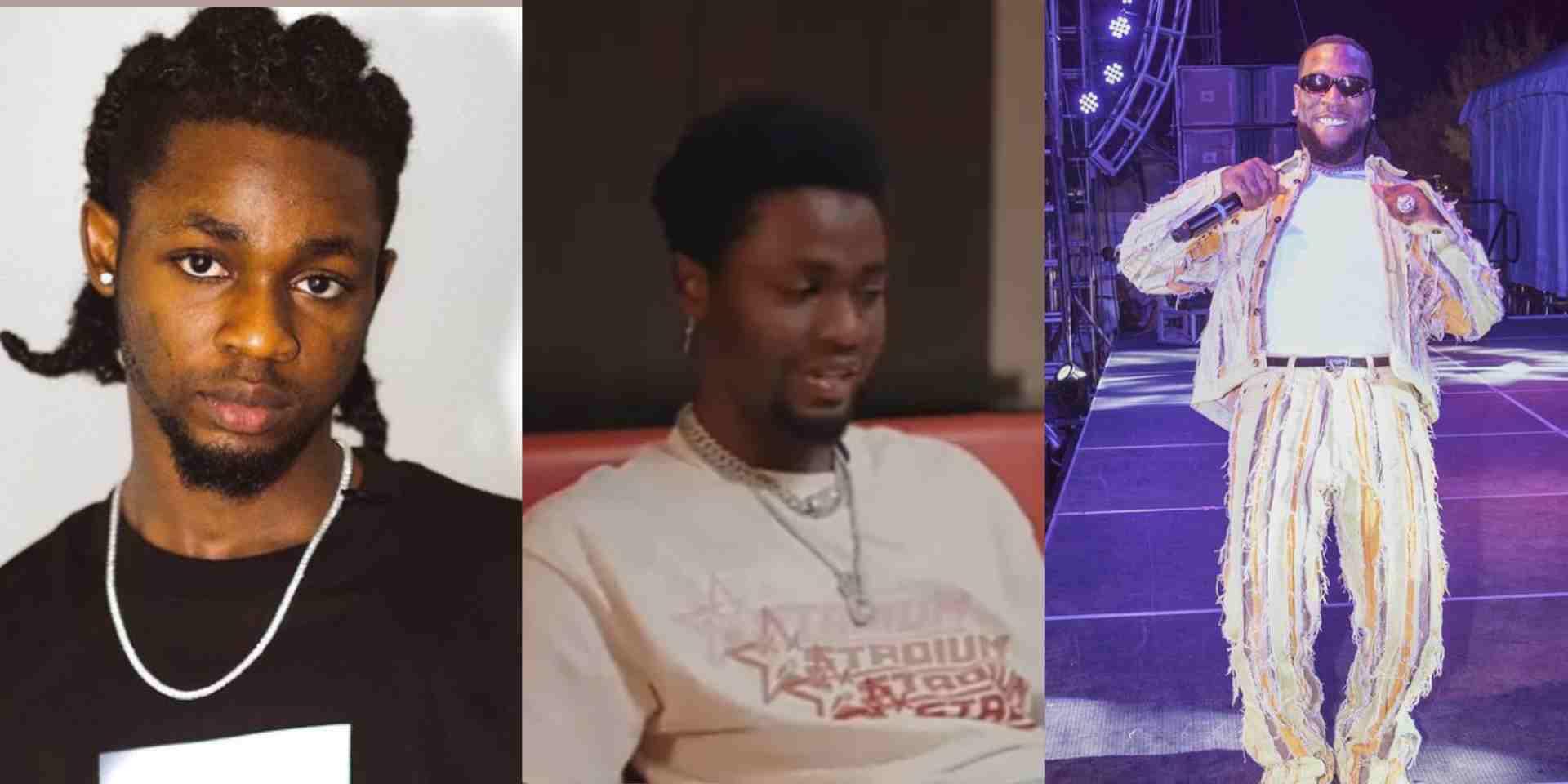 "I don't see anyone in the music industry apart from Burna Boy" - Omah Lay triggers backlashes (Video)