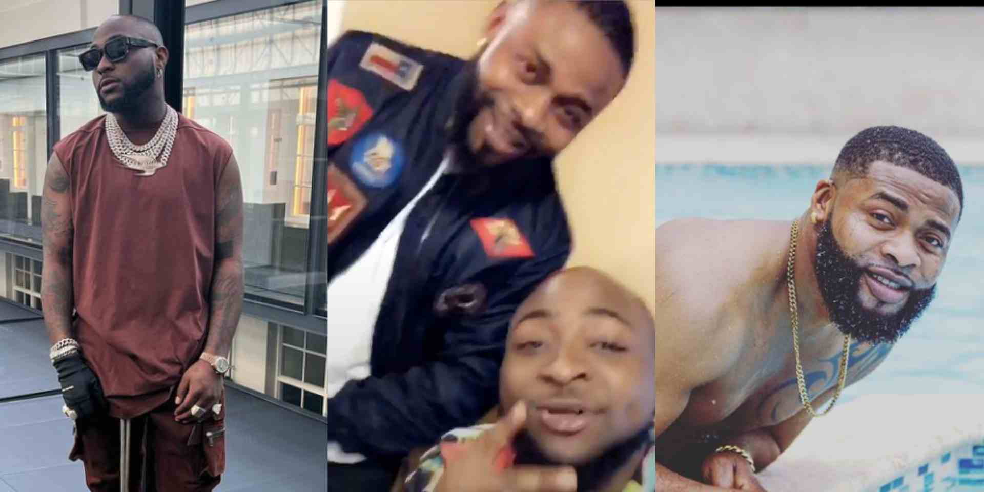 Davido in pain as he loses close friend, Tommy