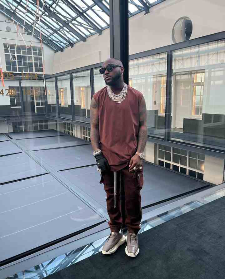 Davido in pain as he loses close friend, Tommy 