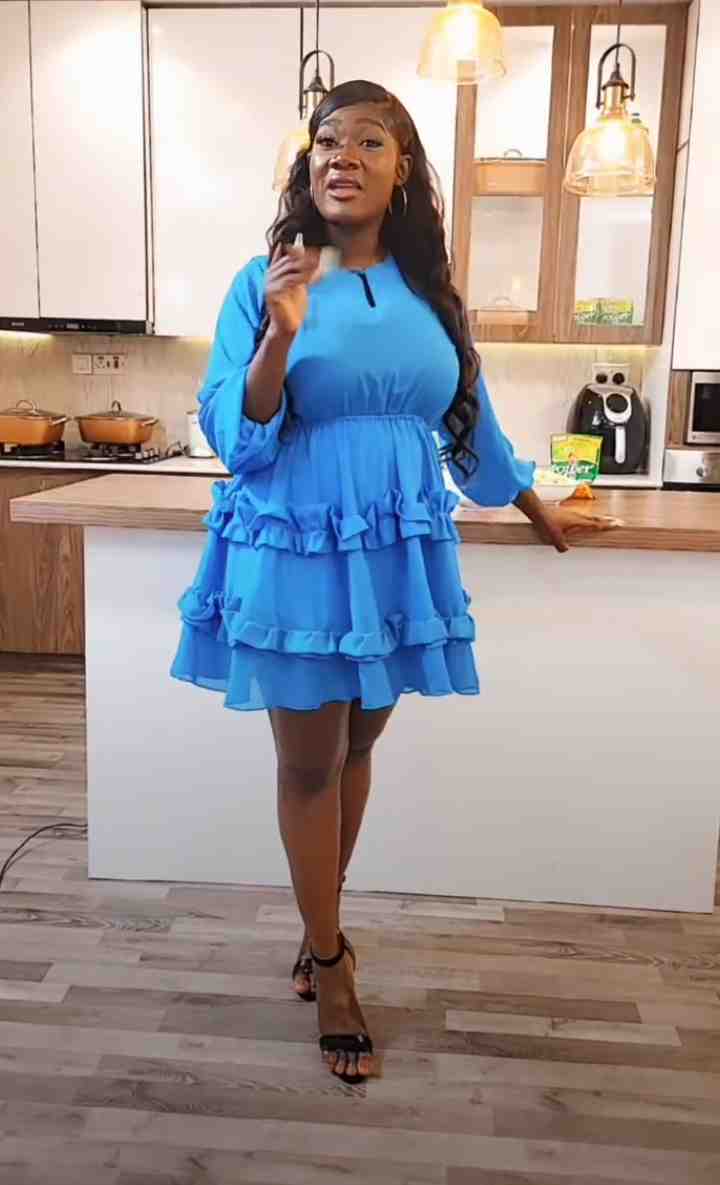 Mercy Johnson reacts to claims of expecting a 5th child following visible baby bump in recent video