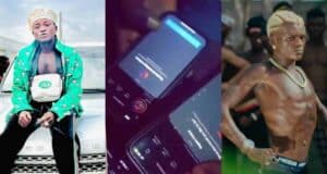 Men spotted massively reporting Portable's Instagram page amid disqualification from Headies Awards (Video)