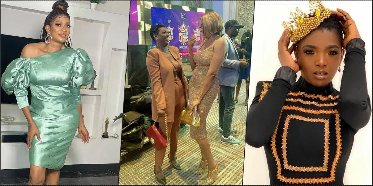 May Edochie gushes as she links up with Annie Idibia (Video)