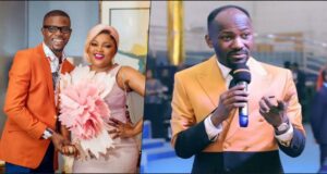 Apostle Suleman clears the air after being dragged for mocking Funke Akindele's marriage crash