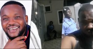 "I had to run" - Yomi Fabiyi says as he releases evidence after being accused by wife of domestic violence (Video)