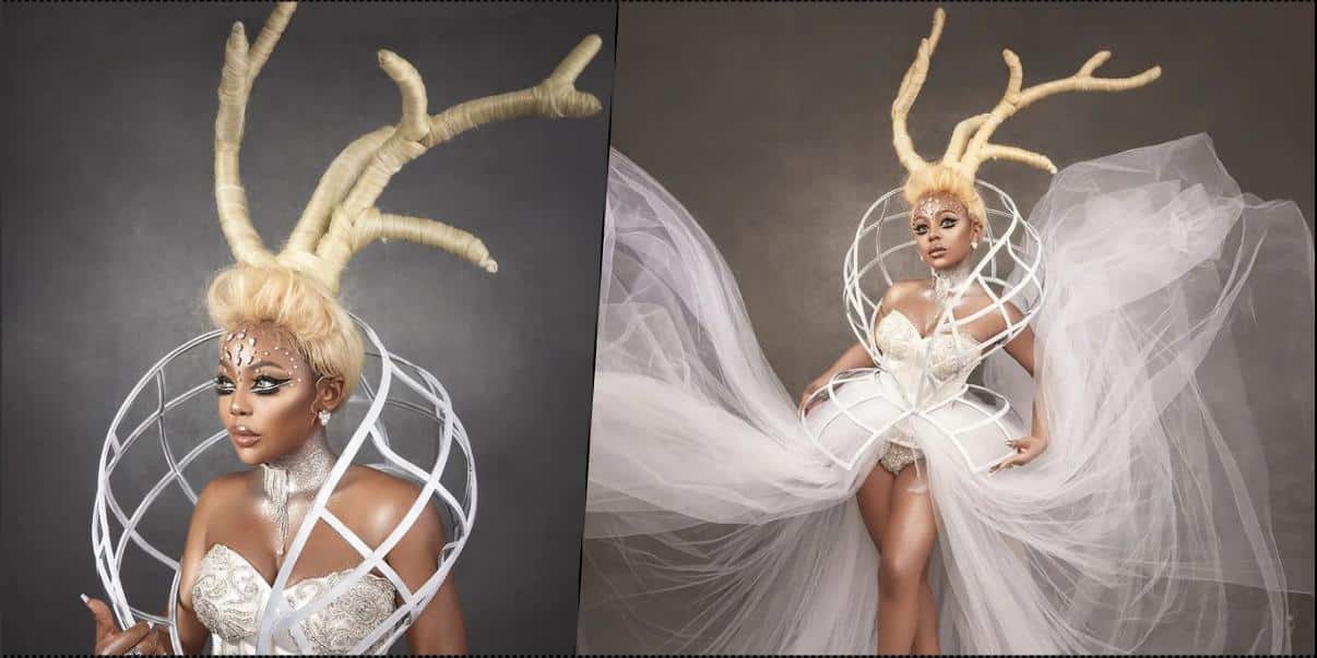 Ifu Ennada celebrates birthday with horn-themed photoshoot (Video)