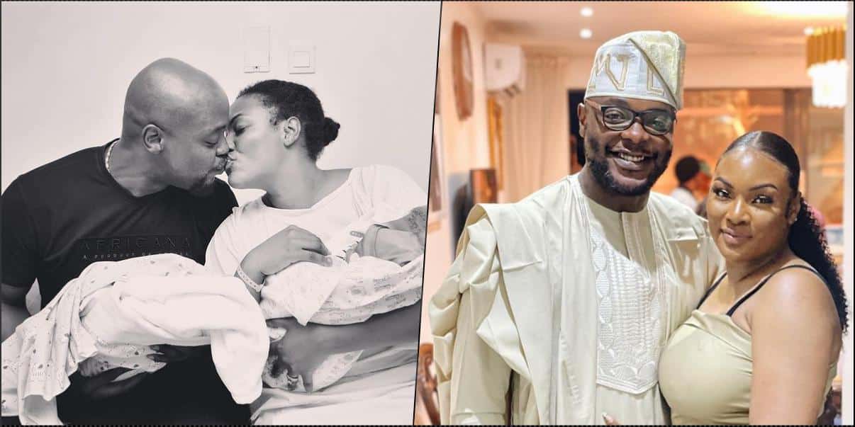 After 14 IVFs and multiple miscarriages, Okoya’s daughter, Raisa welcomes twins