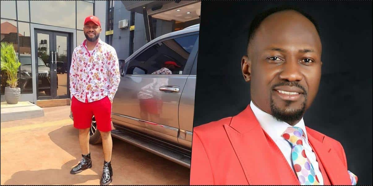 "Everybody go collect woto woto" - Yul Edochie mocks celebrities involved in Apostle Suleman's scandal