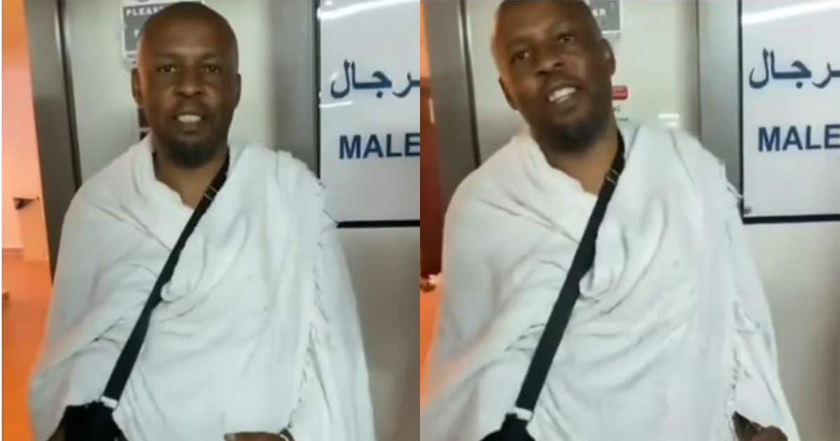 Man arrives Mecca after trekking from South Africa for three years (Video)