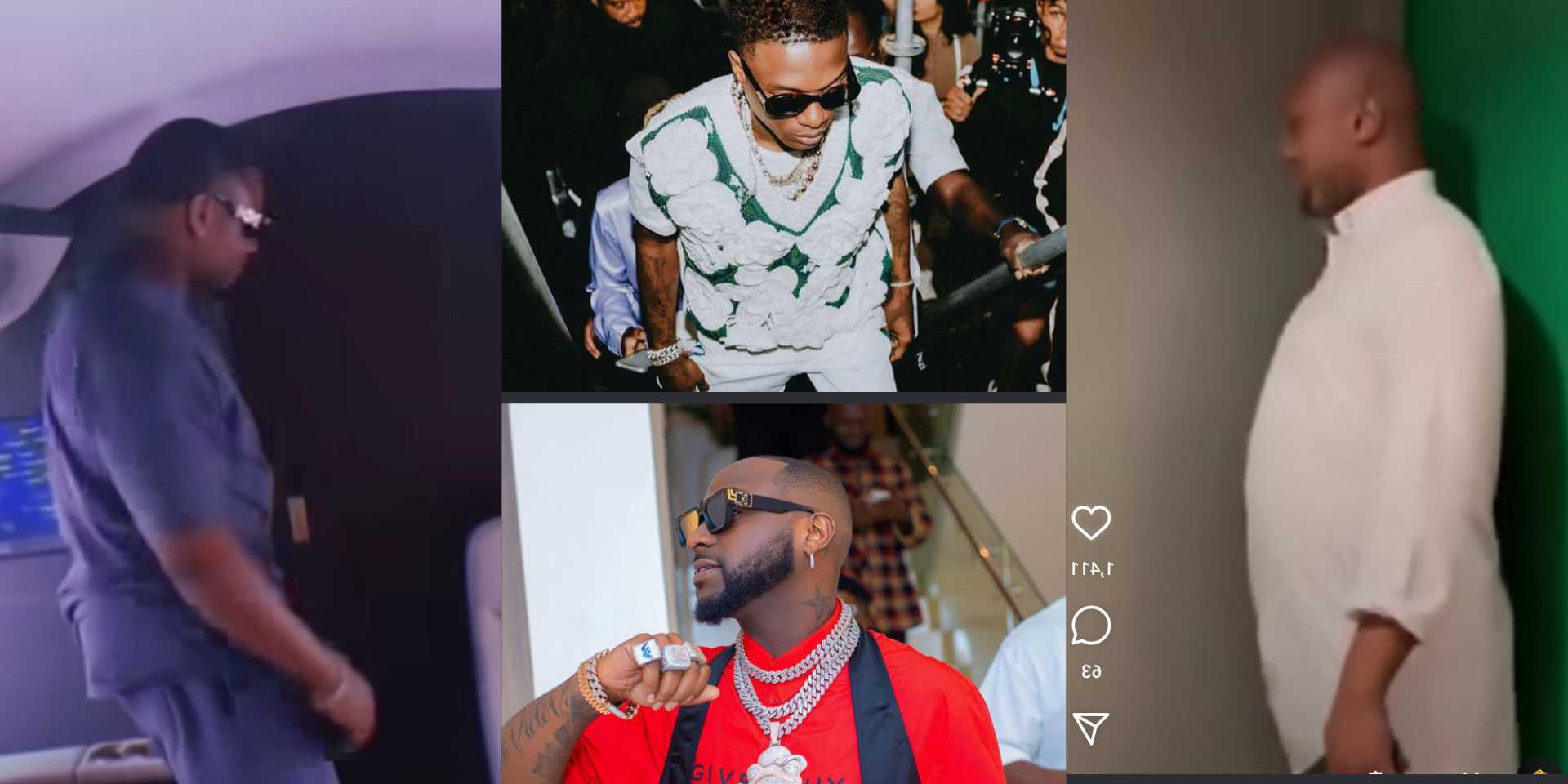 "Israel DMW does it better" - Reactions as DJ Tunez mimics Davido's aide while praising Wizkid [Video]