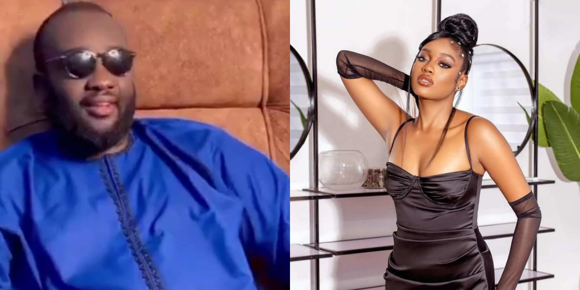 BBNaija: "Bad character na content?" - Nigerians slam Beauty's brother for saying his sister 'gave the best content in the house' [Video]