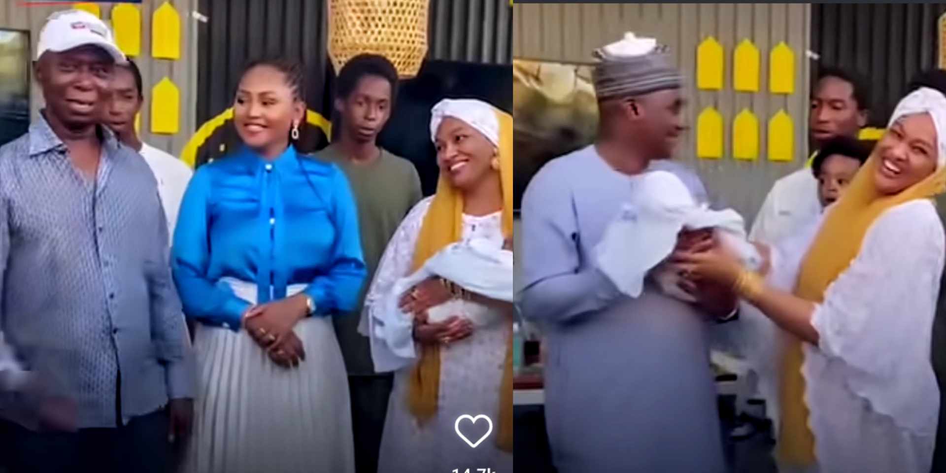 Regina Daniels and husband, Ned Nwoko name their newborn baby [Video]