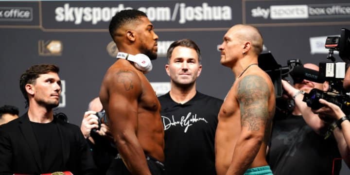 Anthony Joshua vs Usyk: Prize money for heavyweight title rematch in Saudi Arabia revealed