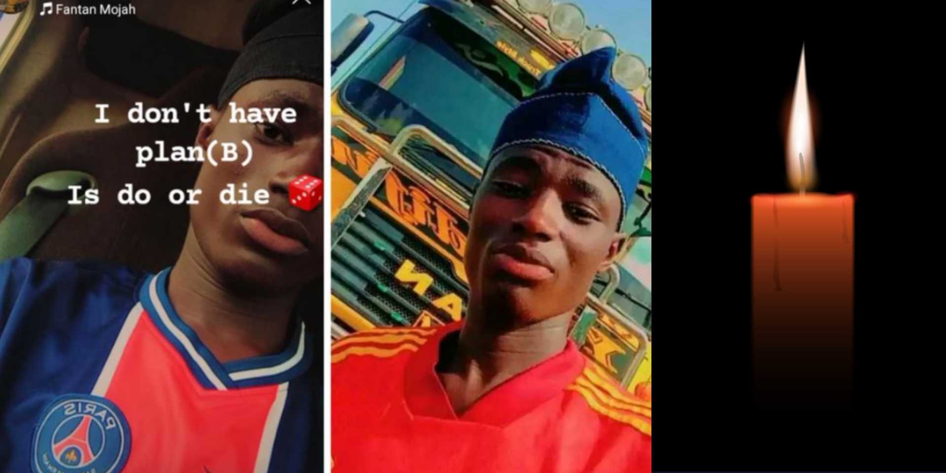 Hours after making a Facebook post about his death, young man dies in car crash
